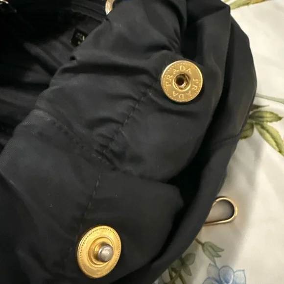 Prada tessuto nylon bauletto bow bag crossbody - Picture 10 of 16